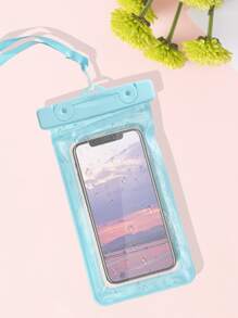 Waterproof Phone Bag - Baby Blue - View 4
