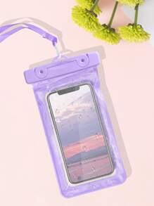 Waterproof Phone Bag - Lilac Purple - View 4