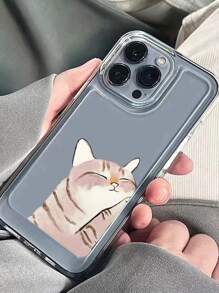 貓樣式手機外殼 - 無色 - 查看 5