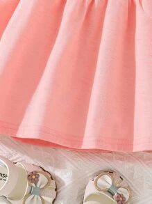 Baby Girl Butterfly Print A-Line Dress