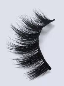 MAGEFY 10 对自然浓密假睫毛，浓密卷翘蓬松睫毛，适合派对使用，漫画睫毛，旅行必备