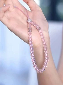Crystal Beaded Phone Lanyard Gifts For Mother, Family, Friends, Birthday, Holiday Phone Charm, Phone Chain