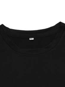 Manfinity Homme Tops Nam Khối Màu Đồ họa Giải trí - Nhiều màu - Xem 5