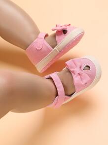 Baby Bow Decor Flats - Pink - View 4