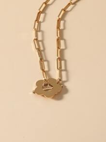 Vòng cổ trang trí hoa - Vàng - Xem 2