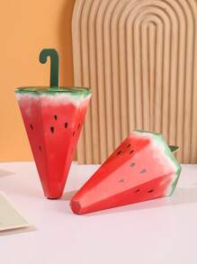 2pcs Watermelon Print Umbrella Design Gift Box, Creative Candy Box For Party - Multicolor - View 1