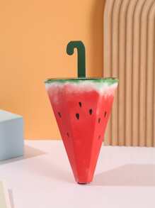 2pcs Watermelon Print Umbrella Design Gift Box, Creative Candy Box For Party - Multicolor - View 5