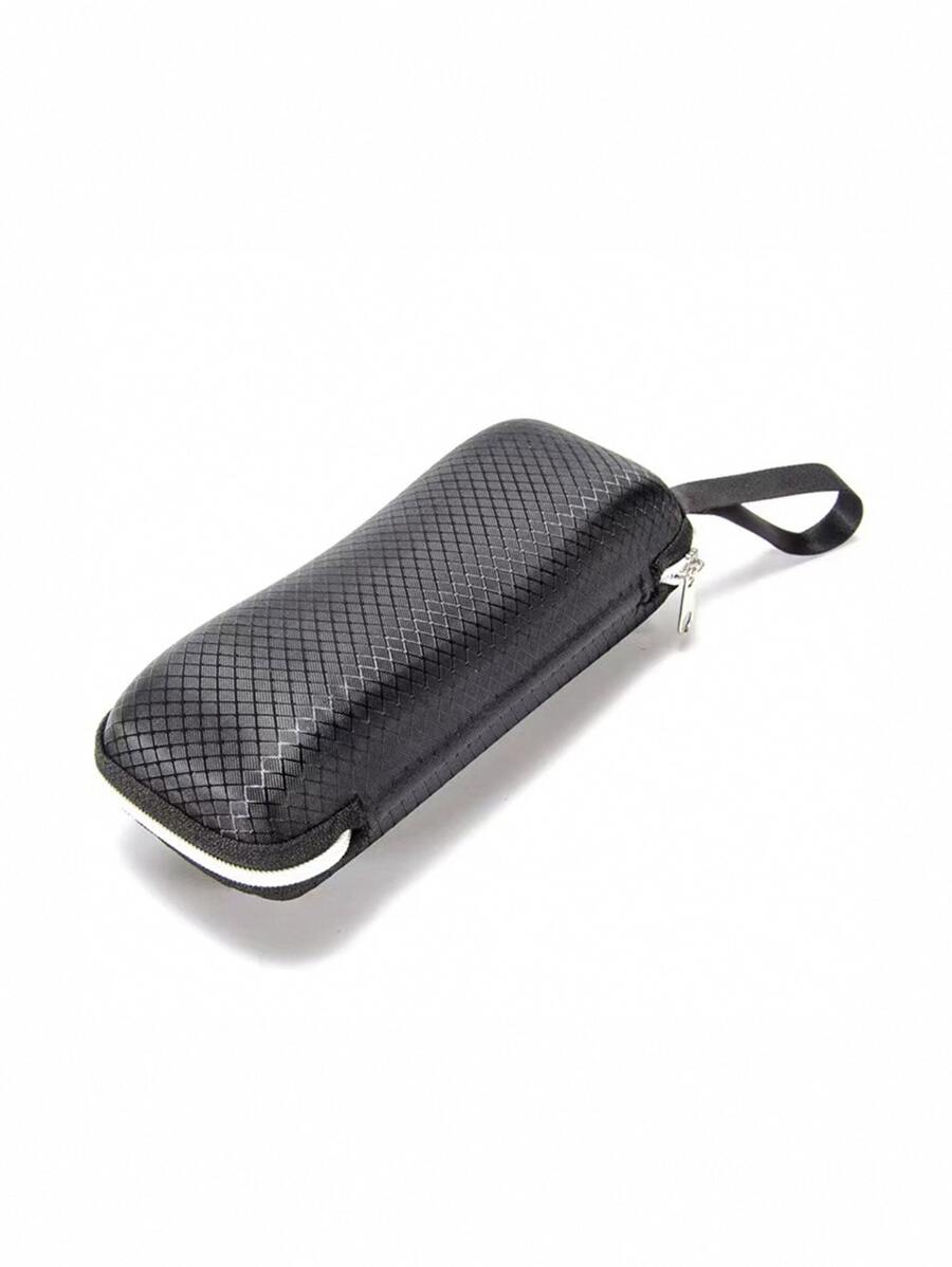 Hộp đựng kính in hình học, trường học - màu đen - Xem 1