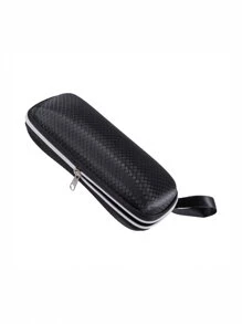 Hộp đựng kính in hình học, trường học - màu đen - Xem 5