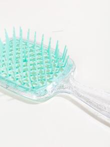 Glitter Hair Brush - Green - View 4