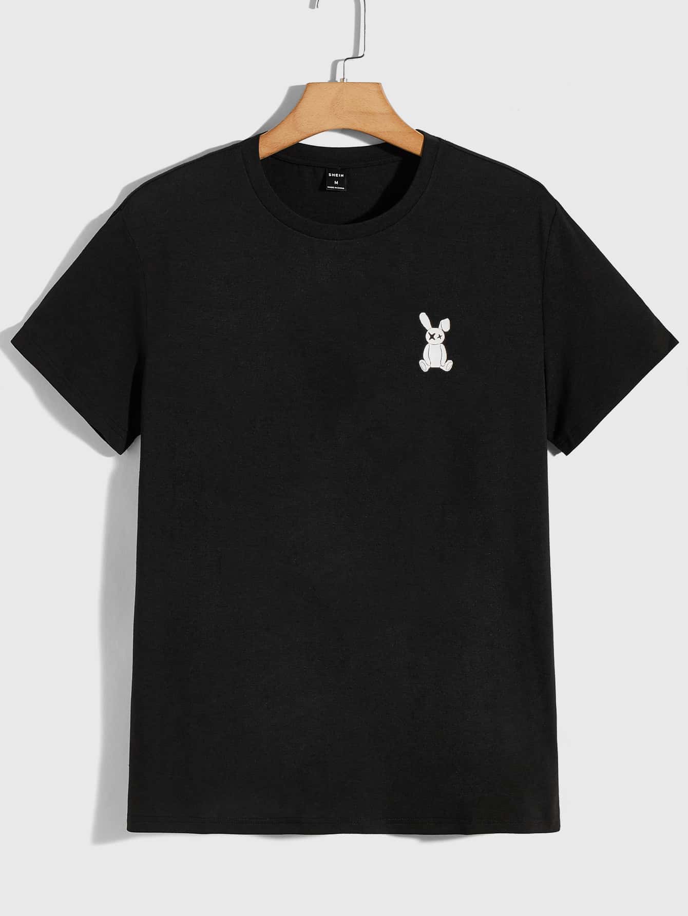 Manfinity BRENVOR Men T-Shirts Fit Crew Neck Short Sleeve Graphic Tee Funny Fashion Men Clothes Summer