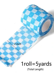 1pc Random Color Self-Adhesive Sports Bandage Gym Accessories Gym Bandages Sports Tape - Multicolor - View 4
