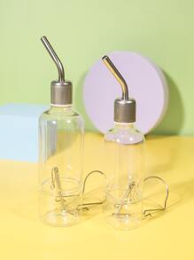 Bebedero Pequeñp Para Hamsters Y Cobayas De 180ml / 350ml - transparente - Ver 5