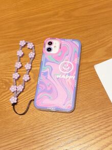 Vỏ điện thoại được sắp xếp hợp lý trừu tượng có dây buộc - Nhiều màu - Xem 4