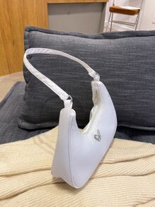 Butterfly Decor Bag - White - View 5