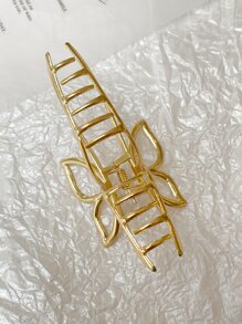 DAZY Butterfly Shape Hair Claw Street Claw Clips Hair Clips Hair Jaw Clip Hair Clamps Hair Clutch Hair Catcher Clip - Gold - View 8