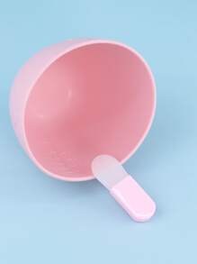 Cepillo de hoja de cara de silicona, 1 pieza Mini espátula de maquillaje Herramientas de belleza portátiles para barro facial, Hoja cosmética Arcilla facial, Hoja de ojos, Suero, Crema - Rosa - Ver 5