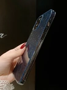 Glitter Phone Case - Black - View 2