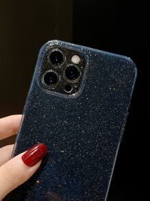 Glitter Phone Case - Black - View 4