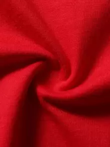 Manfinity Hypemode Men Cartoon Face Print Tee - Red - View 6
