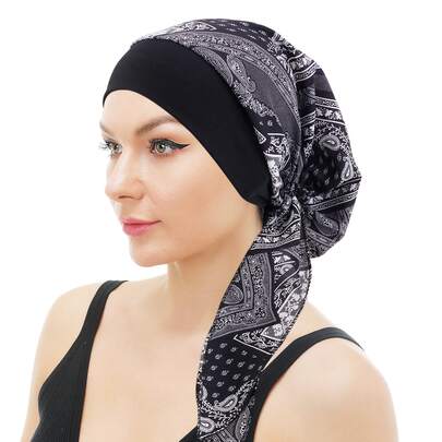 Paisley Print Head Wrap