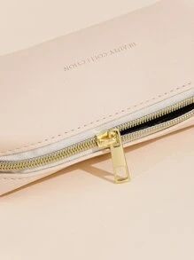 极简主义方形化妆包收纳化妆品整理器化妆盒包、房间装饰、包、化妆包、梳妆台、旅行、化妆包、旅行必需品、整理器、收纳、旅行必需品、化妆品整理器、化妆包、化妆品整理器、整理器、洗漱包、桌面整理器、化妆包、化妆袋、化妆品整理、梳妆台配件、化妆袋、化妆包 - 米色 - 查看 3