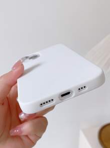 素色手機殼 - 白色 - 查看 3
