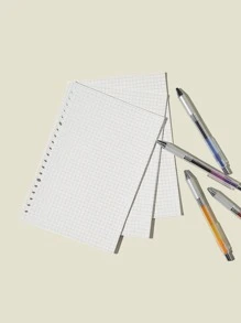 1 pieza papel de repuesto de cuaderno B5 - Blanco - Ver 3