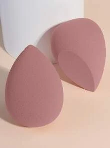2pcs Waterdrop Shaped Makeup Sponge Set,Makeup,Cheap,Room Decor,Vanity,Travel,Bedroom,Makeup Accessories,Puff,Makeup Blender,Powder Puff,Makeup Sponge,Cheap,Stocking Stuffers,Makeup,Makeup Tools,Cheap Stuff,Gifts,Gifts For Women,Christmas Gifts - Maroon - View 3