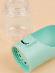 1pc Foldable Pet Travel Bottle - Mint Green - View 6