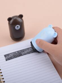 1入組隨機隱私保護滾輪印章 - 彩色 - 查看 2