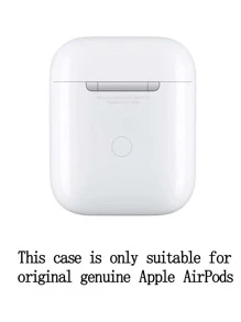 狗狗圖案AirPods耳機盒保護套 - 無色 - 查看 3