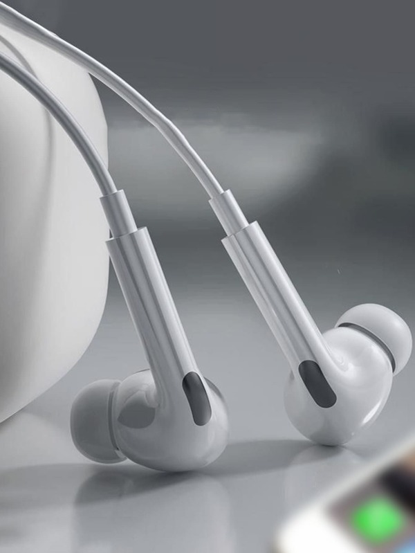 3.5MM Jack Smart Noise Reduction Inear Wired Headphone SHEIN UK