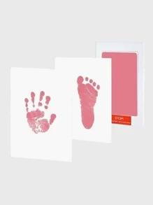 1入組極簡風格相框不附帶貼紙 - 粉色 - 查看 1