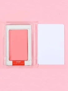1入組極簡風格相框不附帶貼紙 - 粉色 - 查看 4