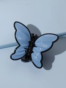 1 pieza Clip de pelo con mariposa de colores de moda, accesorio de pelo elegante para mujer, adecuado para cualquier ocasión: pinzas de pelo, clips de pelo, pinzas de pelo, prensas de pelo, ganchos de pelo, sujeta pelos