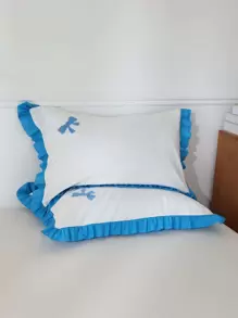 Bow Tufted Duvet Cover Set Without Filler