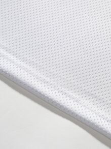 Aesthetic Post Hombres Top tank con estampado de letra unido en contraste - Blanco - Ver 6