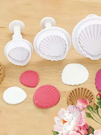 3st Skal vårform Tårtdekoration Simulering Bakform Fondantform Lätt att rengöra och ta ur formen