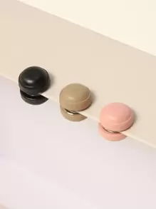 6pcs Women's Fashionable Magnetic Scarf Clip, Versatile Scarf Buckle - Multicolor - View 6