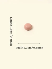 6pcs Women's Fashionable Magnetic Scarf Clip, Versatile Scarf Buckle - Multicolor - View 7