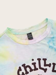 Sparklebombb! 大碼卡通圖案紮染T恤 - 彩色 - 查看 3