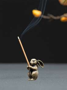 1pc 12 Chinese Zodiac Incense Holder, Vintage Alloy Incense Burner For Ox, Horse, Pig, Chicken, Rat, Dog, Snake, Dragon, Monkey, Sheep, Tiger, Rabbit, Turtle, Snail