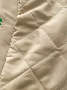 Colcha zanahoria con bordado - Caqui - Ver 7