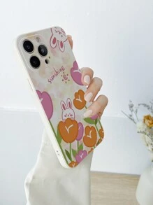 WeiMi Kaninmönster telefonfodral - Multifärgad - Visa 2