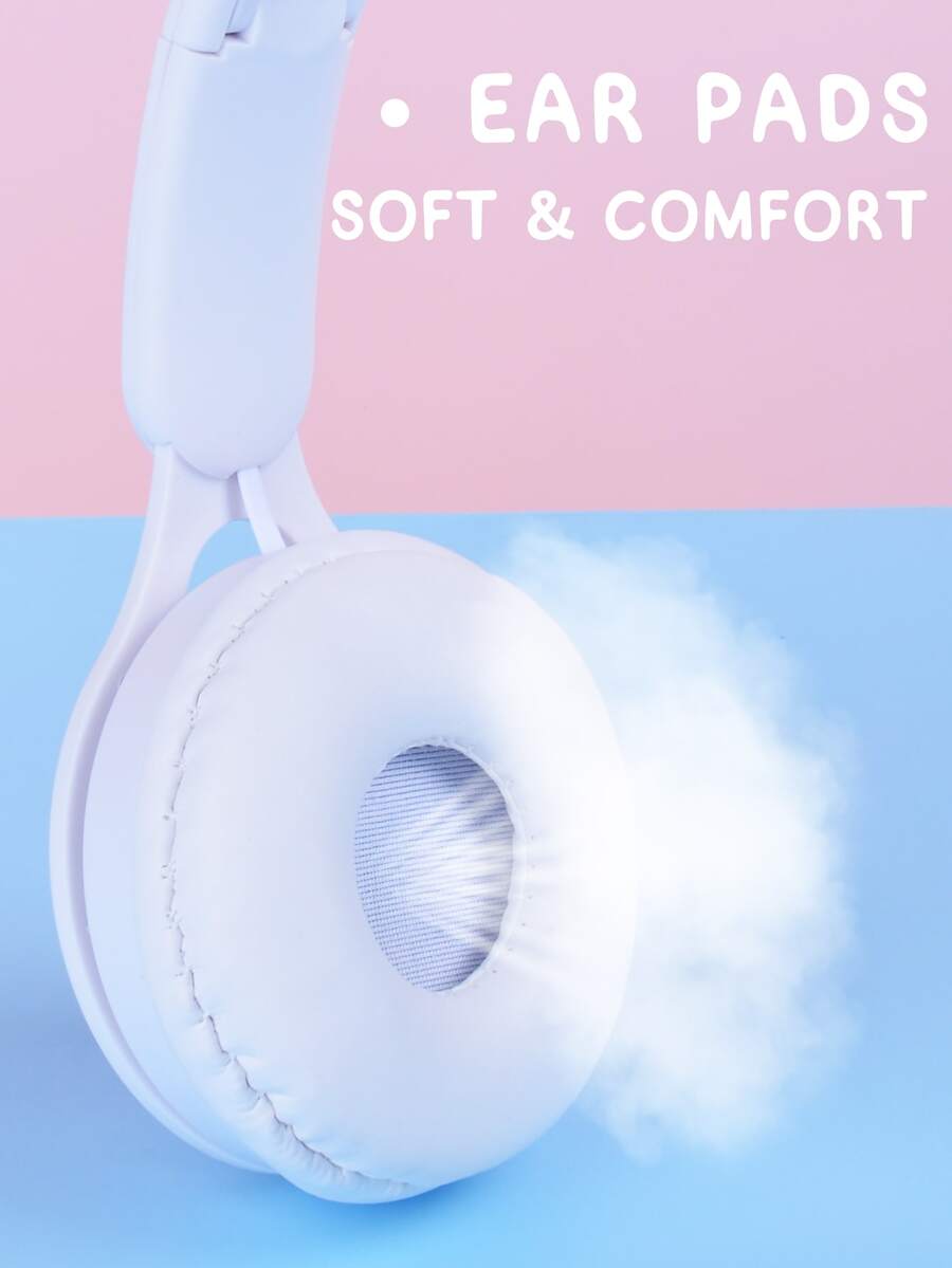 Macaron HeadMounted Wireless Headphones Folding Telescopic HIFI