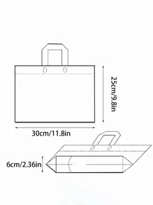 5 Chiếc Túi Quà Tặng Họa Tiết Hoa, Túi Quà Tặng Trang Trí Đám Cưới Hoa Hồng, Mua Sắm Túi Bảo Quản, Trang Trí Tiệc - Nhiều màu - Xem 3