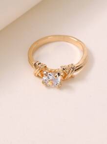 Nhẫn Trang Trí Đá Cubic Zirconia - Nhiều màu - Xem 2