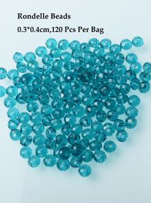 120 顆 0.4 公分玻璃珠 DIY 首飾配件 - 藏蓝色 - 查看 3