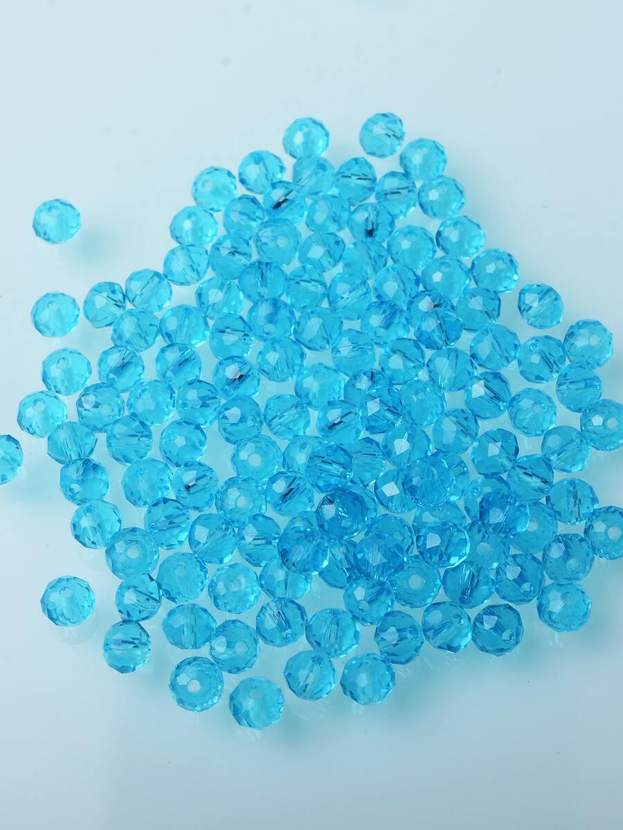 120 顆玻璃珠 DIY 首飾配件 - 寶藍色 - 查看 1